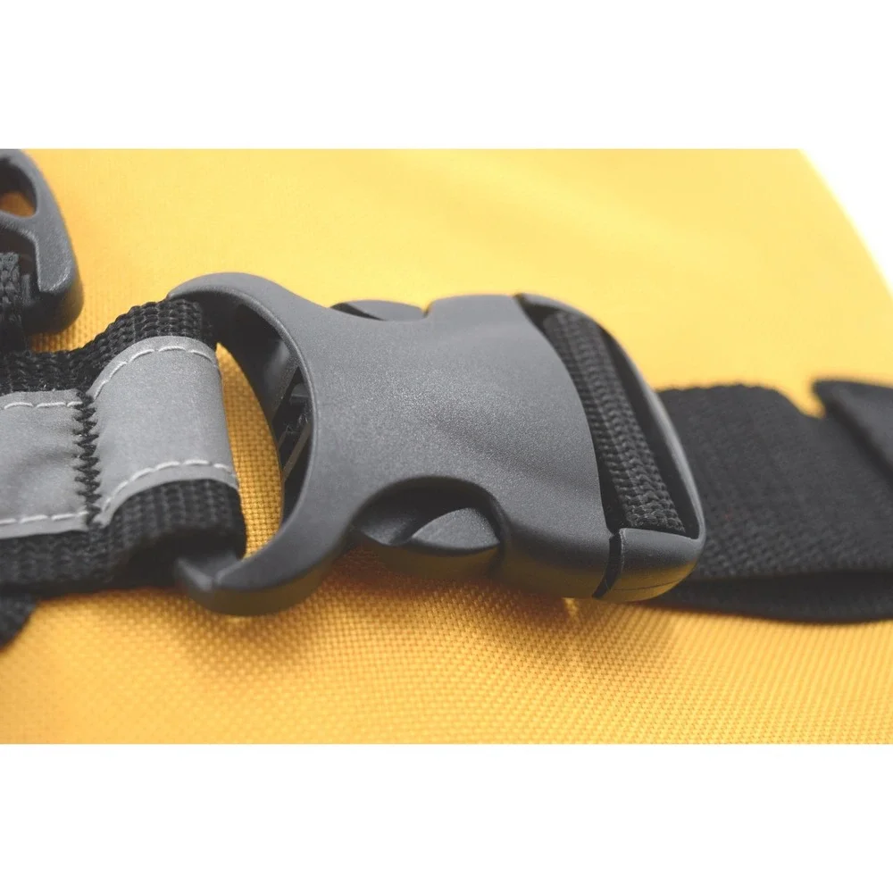 EzyDog DFD‎ Dog Flotation Device Life Jacket Yellow Large Adjustable Safety Vest